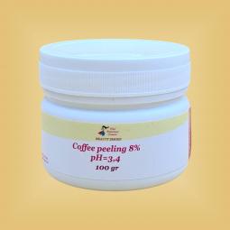 Кофейный пилинг для лица 8% РН 3,4 Nikol Professional Cosmetics