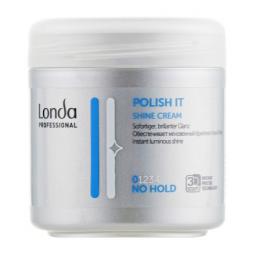 Крем для блеска волос с микрополимерами 3D-Sculpt Londa Professional Styling Polish It Shine Cream
