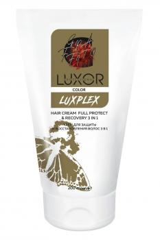 Фото Крем для защиты и восстановления волос 3 в 1 во время химического воздействия Luxor Professional, 200 мл