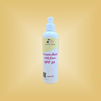 Фото Увлажняющий безжировой крем-флюид для лица с SPF50 Nikol Professional Cosmetics, 250 мл
