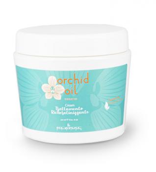 Фото Крем-маска для сухих волос с маслом орхидеи и кератином Kleral System Orchid Oil Keratin Treatment Cream, 500 мл