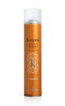 Фото Лак для волос экстрасильной фиксации с кератином Keyra Extra strong lacquer with keratin