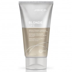 Безсульфатная маска для сохранения яркости цвета волос блонд Joico Blonde Life Brightening Mask, 150 мл