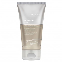 Безсульфатная маска для сохранения яркости цвета волос блонд Joico Blonde Life Brightening Mask, 50 мл