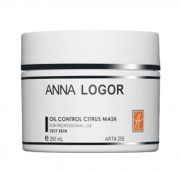 Маска цитрусовая для жирной кожи лица Anna Logor Oil Control Citrus Mask, 250 мл