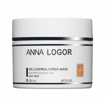 Фото Маска цитрусовая для жирной кожи лица Anna Logor Oil Control Citrus Mask, 250 мл