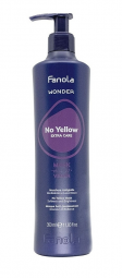 Маска для волос "Антижелтая" Fanola Wonder No Yellow Extra Care Mask, 350 мл