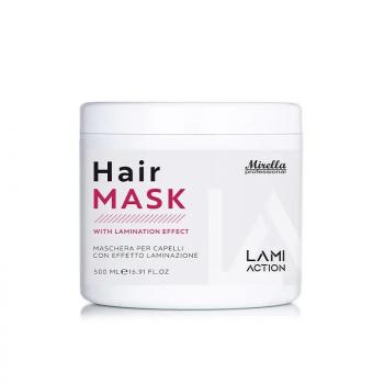 Фото Маска для волос с эффектом ламинирования Mirella Lami Action, 500 мл