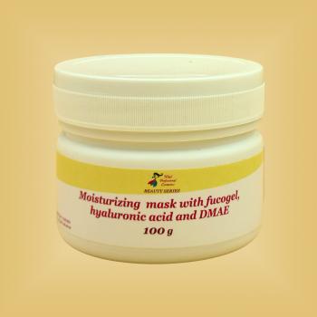 Фото Экстраувлажняющая маска для лица с фукогелем, гиалуроновой кислотой и DMAE Nikol Professional Cosmetics, 100 мл