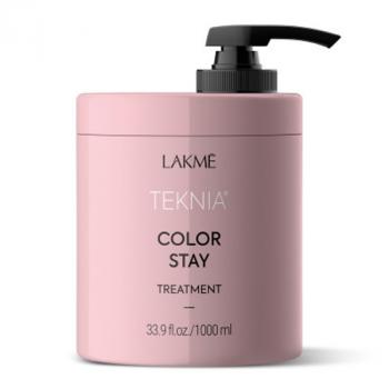 Фото Маска защитная для окрашенных волос с экстрактом асаи LAKME Teknia Color Stay Treatment, 1000 мл