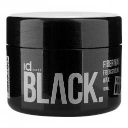 Воск для стайлинга мужских волос сильной фиксации с сорбитолом Id Hair Black Fibre Boost Fibre Wax