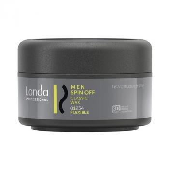 Фото Воск для укладки волос нормальной фиксации для мужчин Londa Professional Styling Man Spin Off Classic Wax
