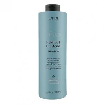 Фото Мицеллярный шампунь для глубокой очистки волос с экстрактами фруктов LAKME Teknia Perfect Cleanse Shampoo, 1000 мл
