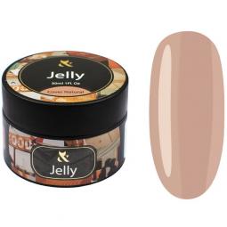 Моделирующий гель-желе для ногтей "Natural" F.O.X Jelly Cover, 30 мл