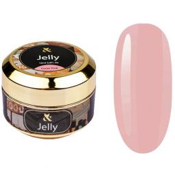 Моделирующий гель-желе для ногтей "Pink" F.O.X Jelly Cover, 15 мл