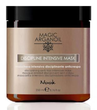Фото Интенсивная маска для гладкости жестких и плотных волос с аргановым маслом Nook Magic Arganoil Disciplining Intensive Mask, 250 мл
