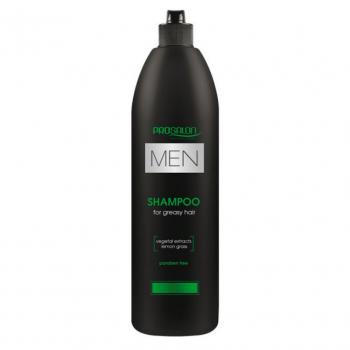 Фото Мужской шампунь для склонных к жирности волос Prosalon Men Shampoo For Greasy Hair, 1000 мл