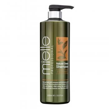 Фото Натуральный шампунь для женщин Mielle Professional Scalp Specialized Natural Green Shampoo Femme, 1000 мл