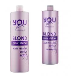Набор для светлых волос антижелтый You Look Blond Pink Shine Anti-Yellow