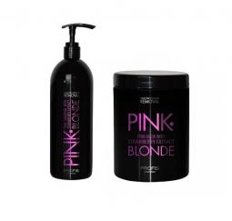 Антижелтый набор для осветленных волос "Розовый" Profis Pink Blond