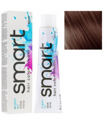 Nouvelle Smart Hair Color Перманентная крем-краска 5.35 - Светло-коричневый золотистый махагон