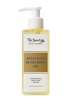 Фото Антицеллюлитное детокс-масло для тела Anti-Cellulite Detox Body Oil Top Beauty, 200 мл