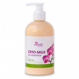 Очищающее питательное крио-молочко до депиляции Velvet Crio-Milk