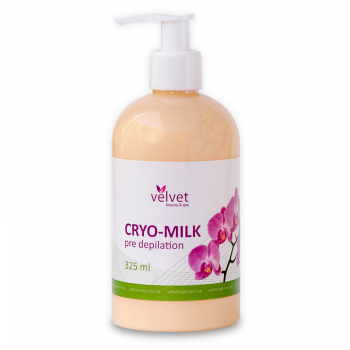 Фото Очищающее питательное крио-молочко до депиляции Velvet Crio-Milk