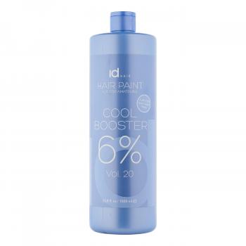 Фото Окислитель для нейтрализации желтого пигмента волос 6% Id Hair Hair Paint Ocean Blue Booster 6% 20 Vol.