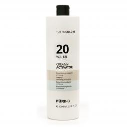 Окислительная эмульсия для волос 20 vol. 6% Puring Tuttocolors Creamy Activator 20 vol. 6%, 1000 мл