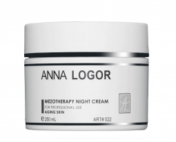 Омолаживающий ночной крем для лица Anna Logor Mezotherapy Night Crem, 250 мл