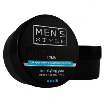 Фото Резина для креативного моделирования прически Profistyle MEN's Style Hair Styling Gum Extra Strong Hold, 100 г