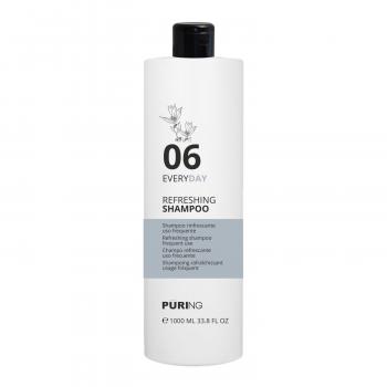 Фото Освежающий шампунь для всех типов волос с ментолом Puring 06 Everyday Refreshing Shampoo, 1000 мл