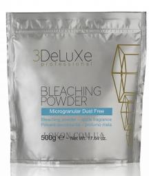 Осветляющая пудра для волос 3 DeLuXe Professional Bleaching powder