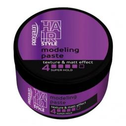 Моделирующая паста для волос, уровень 4 Prosalon Styling Hair Style Modeling Paste Texture & Matt Effect 4 Super Hold, 100 мл