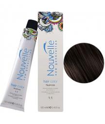 Перманентная крем-краска для волос № 3 "Темно-коричневый натуральный" Nouvelle Hair Color