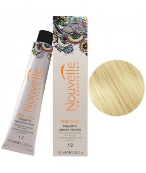 Фото Перманентная крем-краска для волос № 9/206  Глубокий золотой - бустер  Nouvelle Hair Color