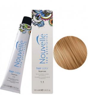 Фото Перманентная крем-краска для волос № 9/31  Золотистый пепельный блондин  Nouvelle Hair Color