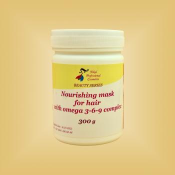 Фото Питательная маска для волос с комплексом омега 3-6-9 Nikol Professional Cosmetics, 300мл