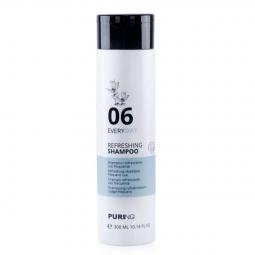 Освежающий шампунь для всех типов волос с ментолом Puring 06 Everyday Refreshing Shampoo, 300 мл