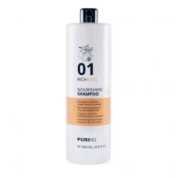 Фото Питательный шампунь для сухих и поврежденных волос с протеинами Puring 01 Richness Nourishing Shampoo, 1000 мл