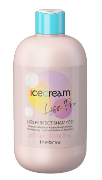 Фото Разглаживающий шампунь для жестких и непослушных волос Inebrya Ice cream liss perfect shampoo