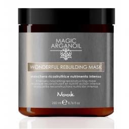 Реконструирующая экстрапитательная маска для волос с аргановым маслом Nook Magic Arganoil Wonderful Rebuilding Mask, 250 мл
