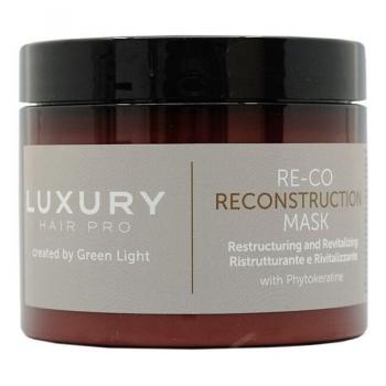 Фото Реконструирующая маска для поврежденных волос с фитокератином Green Light Luxury Re-Co Reconstruction Mask, 500 мл