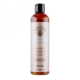 Шампунь для гладкости тонких и нормальных волос с аргановым маслом Nook Magic Arganoil Disciplining Shampoo, 250 мл