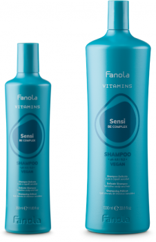 Фото Шампунь для чувствительной кожи головы Fanola Vitamins Delicate Sensitive Shampoo