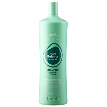 Фото Шампунь для жирных волос и кожи головы Fanola Vitamins Pure Balance Shampoo