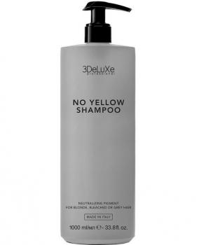 Фото Шампунь для нейтрализации желтизны волос 3 DeLuXe Professional No Yellow