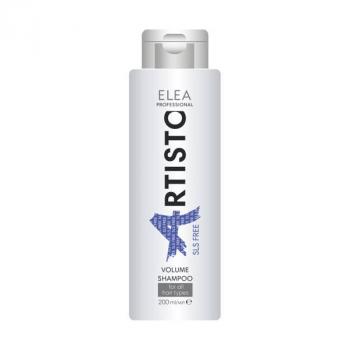 Фото Шампунь бессульфатный для объема волос Elea Professional Artisto SLS Free Volume Shampoo, 200 мл