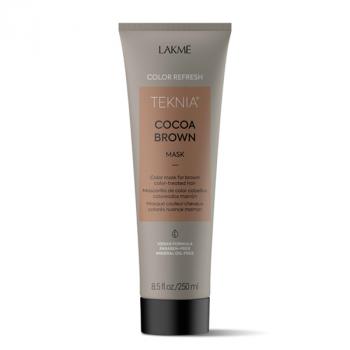 Фото Маска для обновления цвета коричневых оттенков волос с экстрактом какао LAKME Teknia Color Refresh Cocoa Brown Mask, 250 мл